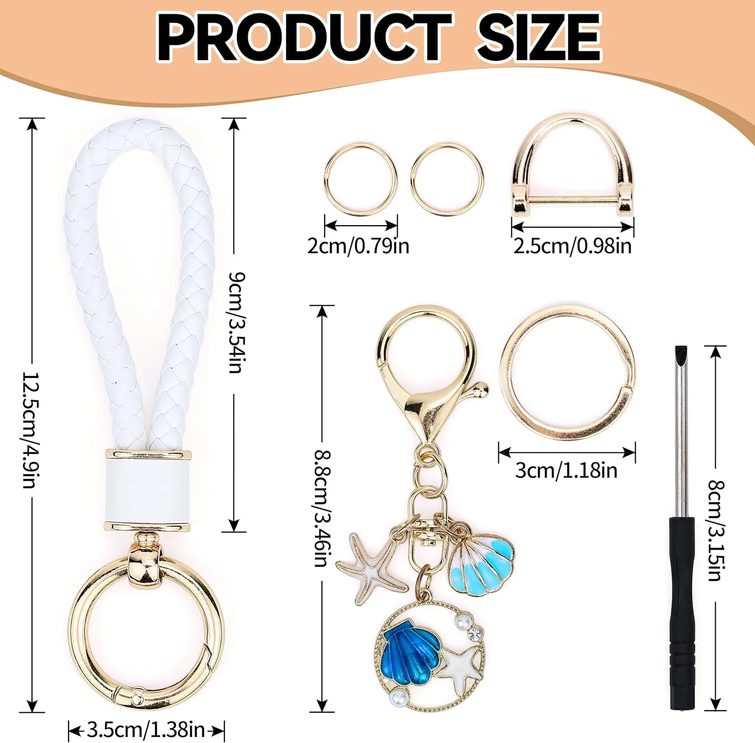 Wristlet Wallet Bracelet Keychain Credit Card Holder Silicone Bead Tassel Keychain Bangle Key Ring for Women