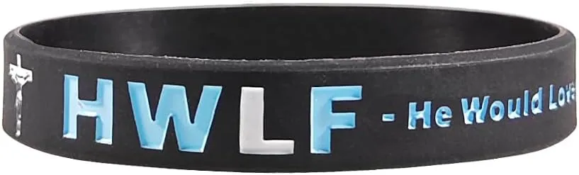 WWJD Bracelets for Men Women What Would Jesus Do He Would Love First Rubber Wristbands Inspirational Religious Reminder Jewelry HWLF Faith Jesus Bracelet Christian Prayer Baptism Gift