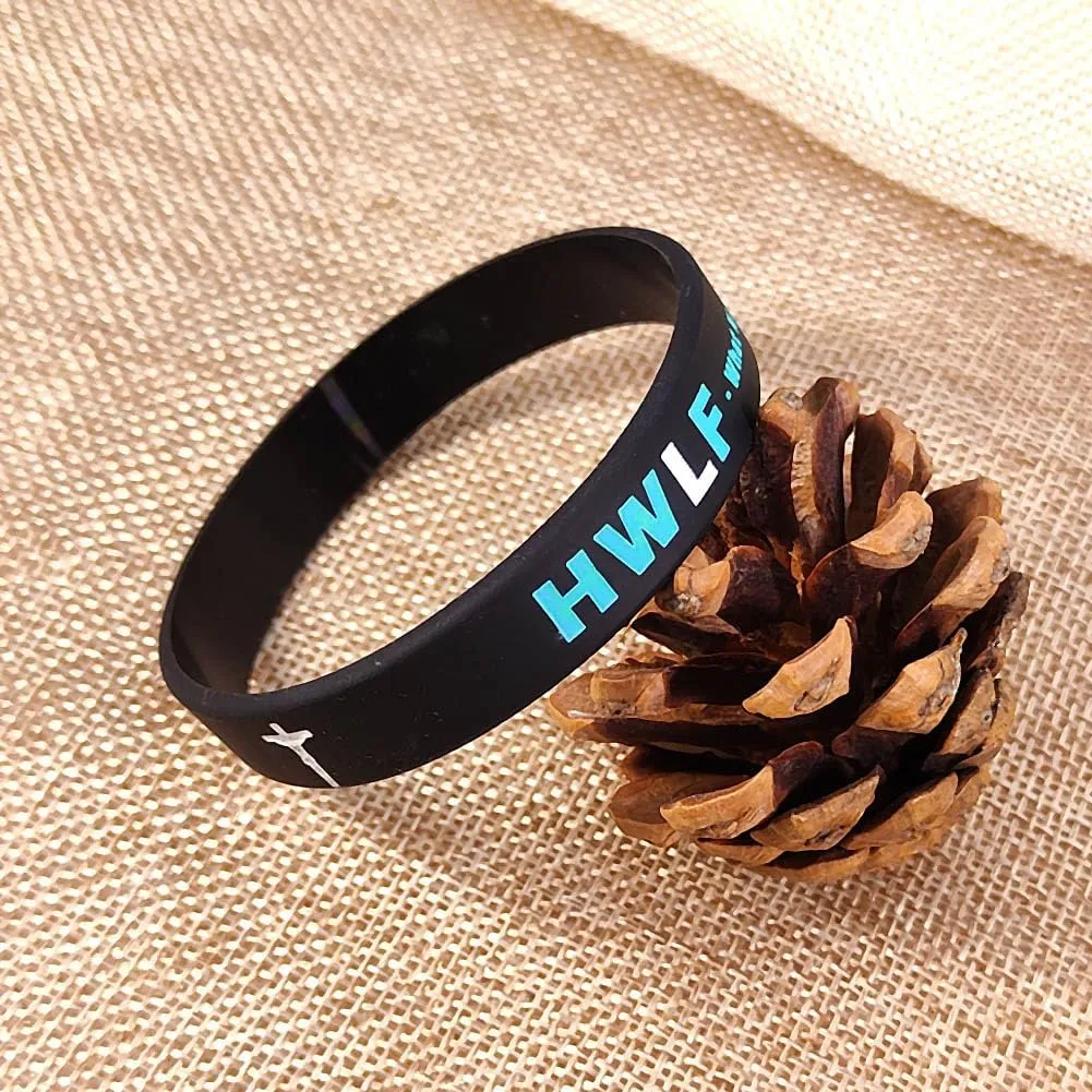 WWJD Bracelets for Men Women What Would Jesus Do He Would Love First Rubber Wristbands Inspirational Religious Reminder Jewelry HWLF Faith Jesus Bracelet Christian Prayer Baptism Gift