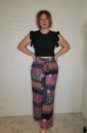 XL - Patterned Pants