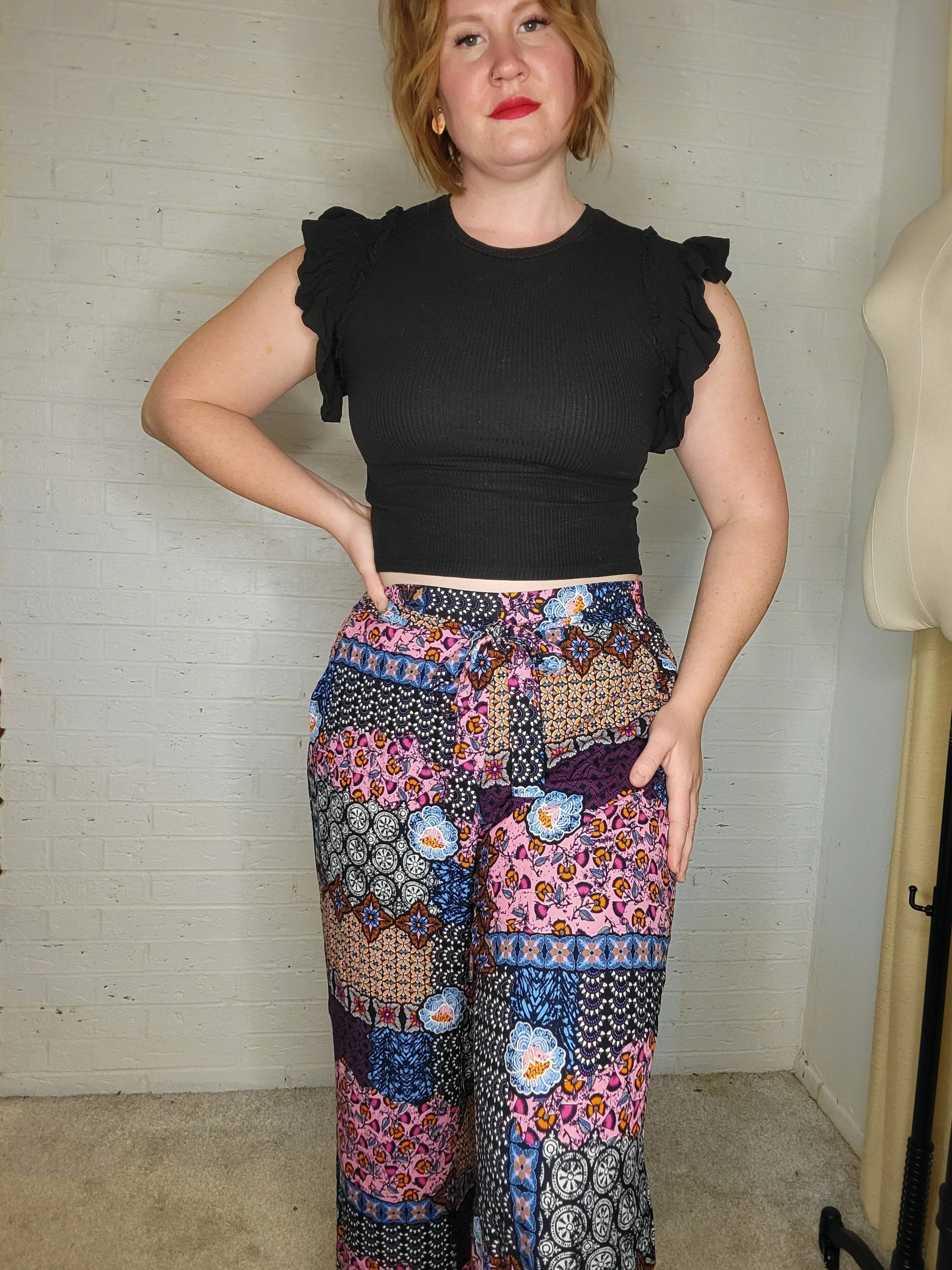 XL - Patterned Pants