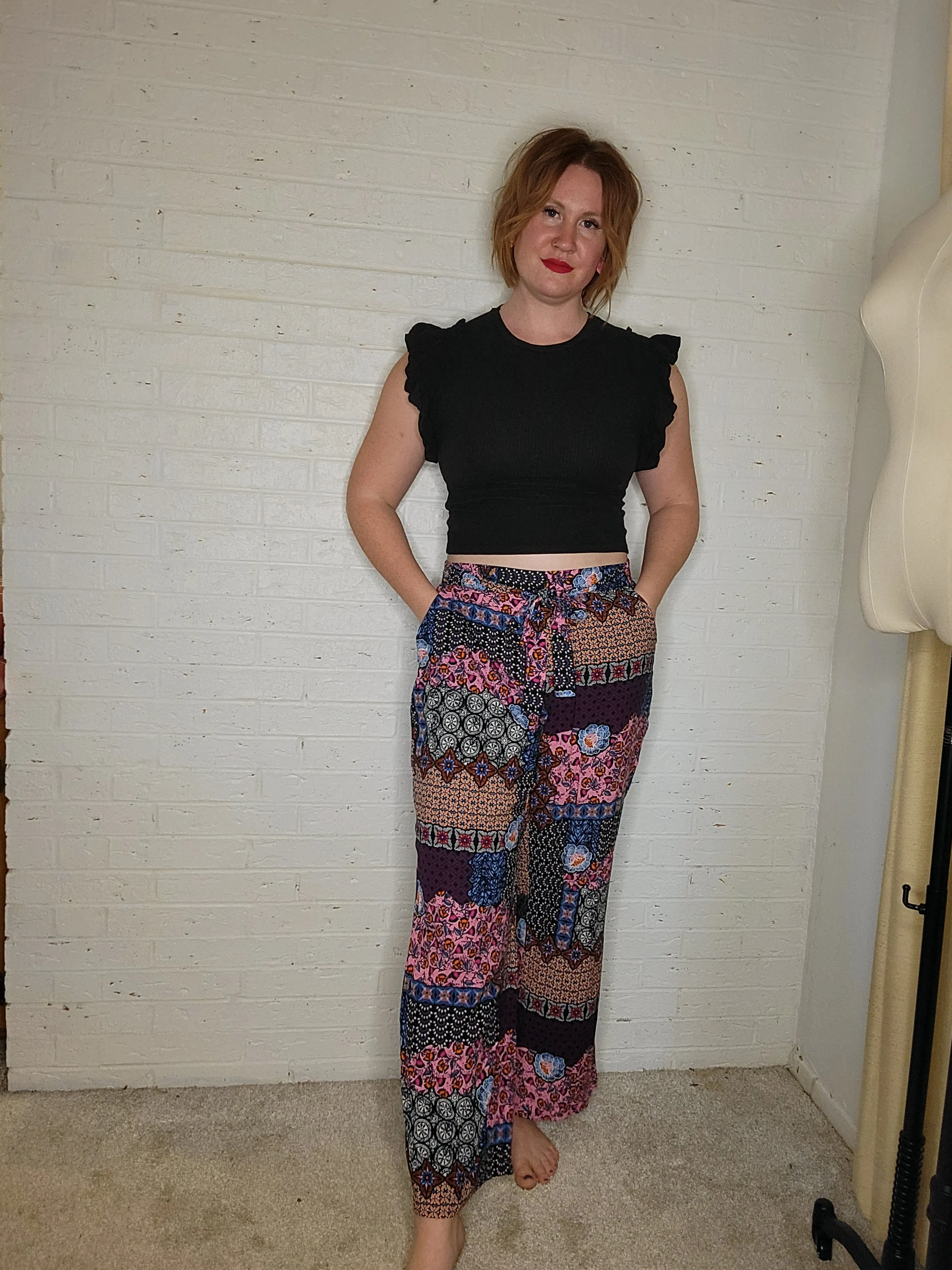 XL - Patterned Pants