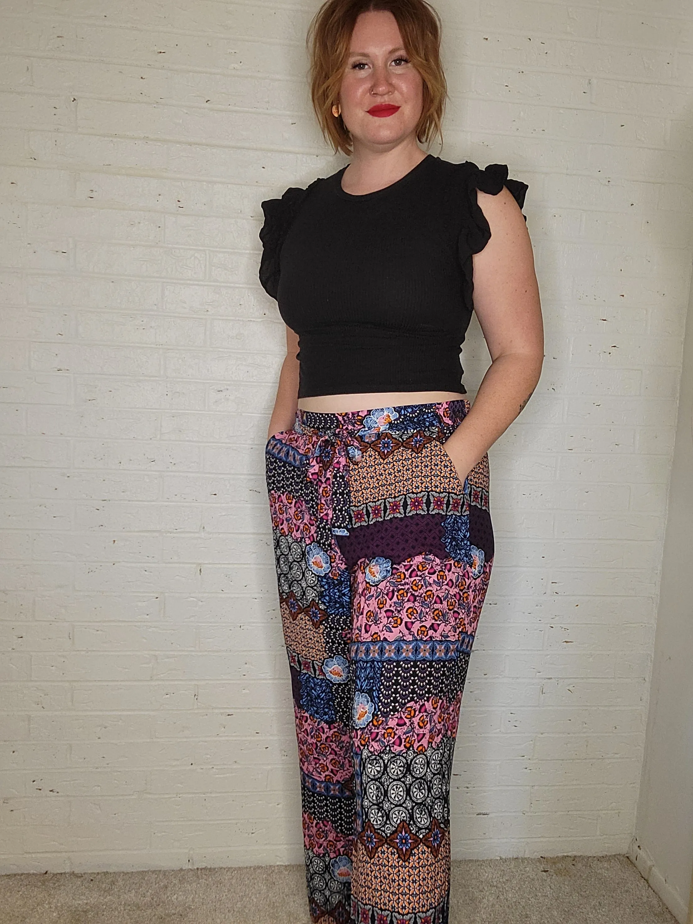 XL - Patterned Pants