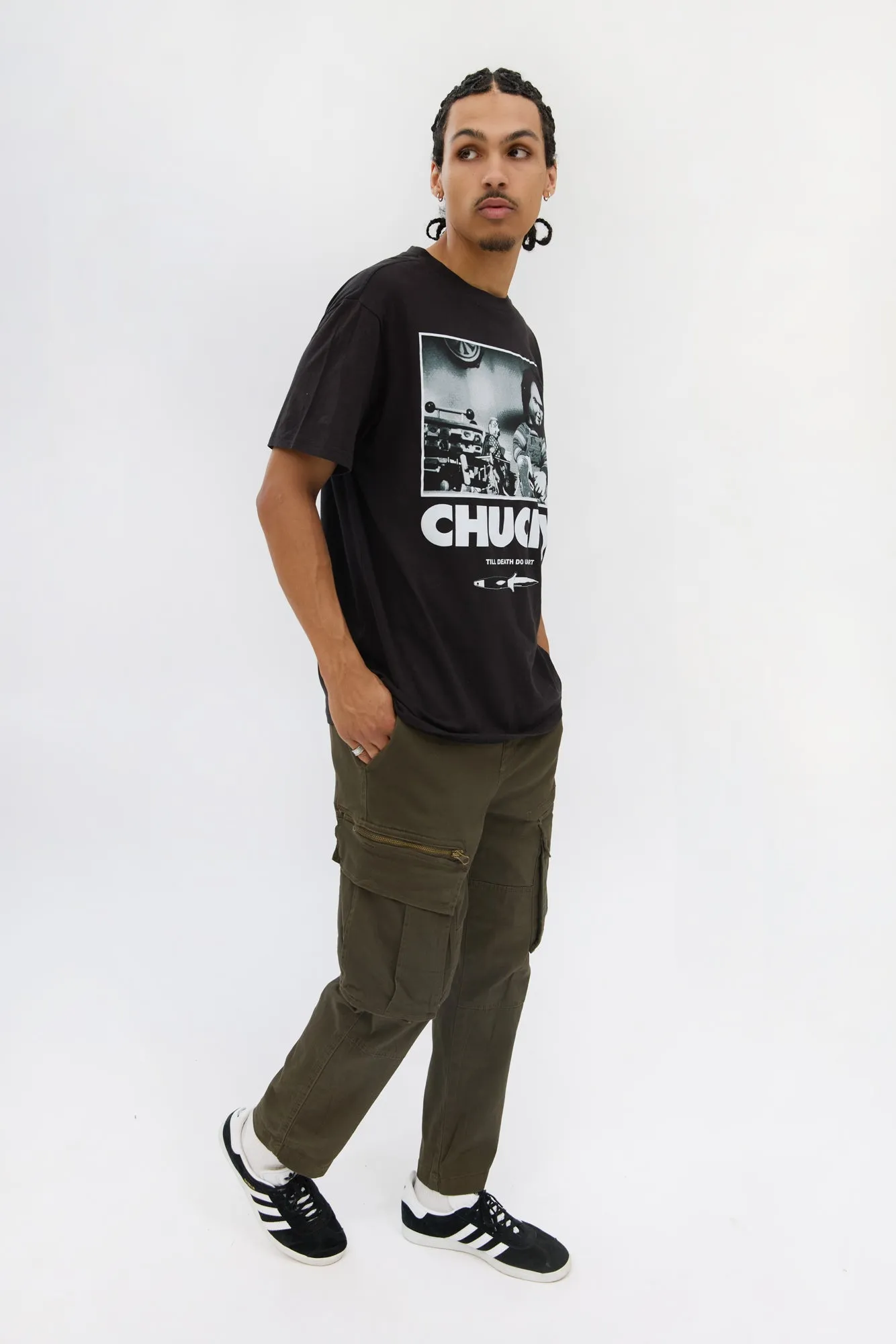 Zoo York Mens Twill Cargo Pants